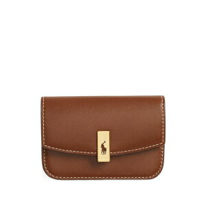 �����t���[���� ���f�B�[�X ���z �A�N�Z�T���[ Fold-over leather wallet Brown