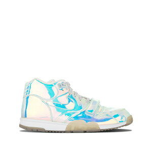 �i�C�L �����Y �X�j�[�J�[ �V���[�Y Air trainer 1 mid prm qs nike knows sneakers Blue