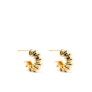 �~�b�\�} ���f�B�[�X �s�A�X���C�������O �A�N�Z�T���[ Small rigged claw hoop earrings Gold