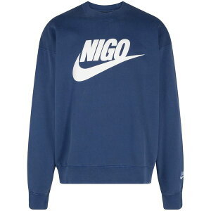 �i�C�L �����Y �p�[�J�[�E�X�E�F�b�g�V���c �A�E�^�[ Nigo nrg sweatshirt Blue