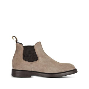 �h���J���Y �����Y �u�[�c �V���[�Y Side-elastic suede chelsea boots Brown