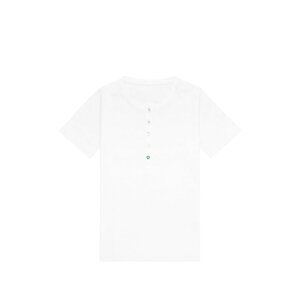 �t�H���e�� ���f�B�[�X T�V���c �g�b�v�X Coralie mother-of-pearl button t-shirt White