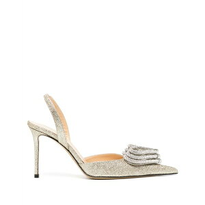 �}�b�n �A���h �}�b�n ���f�B�[�X �p���v�X �V���[�Y Crystal-embellished pointed-toe pumps Gold