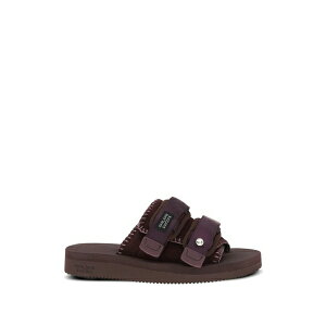 �t�H���e �t�H���e ���f�B�[�X �T���_�� �V���[�Y X suicoke straps topstitching sandals Purple