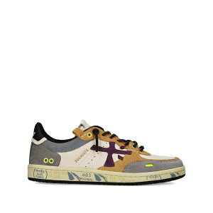 �v���~�A�[�^ ���f�B�[�X �X�j�[�J�[ �V���[�Y Bskt clay panelled sneakers Neutrals