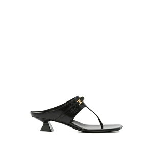 �Z���W�I���b�V ���f�B�[�X �T���_�� �V���[�Y Square-toe sandals Black