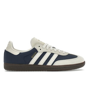 adidas �A�f�B�_�X ���f�B�[�X �X�j�[�J�[ �yadidas Samba OG Night Indigo Crew White (Women's)�z �T�C�Y US_5.5(22.5cm) Night Indigo/Cream White/Gold Metallic