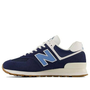 New Balance �j���[�o�����X �����Y �X�j�[�J�[ �yNew Balance 574 'Peacoat Powder' U574BU2�z �T�C�Y US_5(23.0cm)