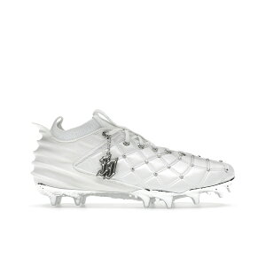 Under Armour A_[A[}[ Y Xj[J[ yUnder Armour UA Blur Pro Justin Jefferson White Metallic Silverz TCY US_9.5(27.5cm) White/Metallic Silver