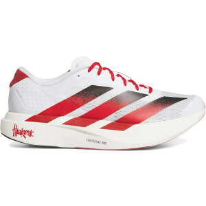 adidas AfB_X Y Xj[J[ yadidas Adizero Evo SL Nebraskaz TCY US_10.5(28.5cm) Footwear White/Team Power Red/Core Black