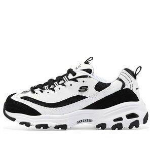 Skechers �X�P�b�`���[�Y ���f�B�[�X �X�j�[�J�[ �y(WMNS) Skechers D'lites 1.0 13148-WBK�z �T�C�Y US_8(25.0cm)