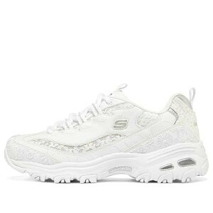 Skechers �X�P�b�`���[�Y ���f�B�[�X �X�j�[�J�[ �y(WMNS) Skechers D'Lites 1.0 896085-WHT�z �T�C�Y US_9(26.0cm)