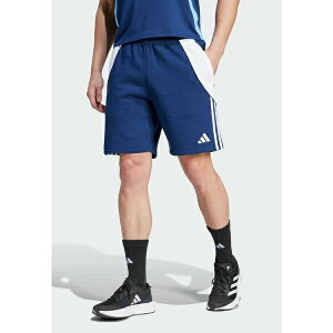 アディダス メンズ サンダル シューズ TIRO 24 - Sports shorts - team navy blue white