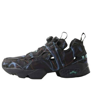 Reebok ���[�{�b�N �����Y �X�j�[�J�[ �yReebok ? Atmos ? Ghost in the Shell Instapump Fury 94 'Black' 100249524�z �T�C�Y US_7(25.0cm)
