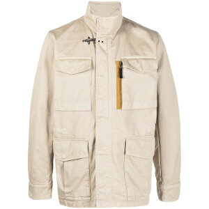 �t�F�C �����Y �W���P�b�g���u���]�� �A�E�^�[ Multiple-pocket field jacket Neutrals