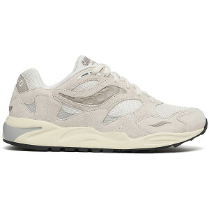Saucony �T�b�J�j�[ �����Y �X�j�[�J�[ �ySaucony Grid Shadow 2 Essential White Cream�z �T�C�Y US_8(26.0cm) White/Cream