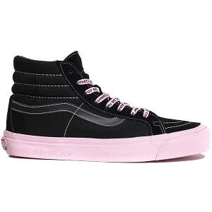 Vans �o���Y �����Y �X�j�[�J�[ �yVans Sk8-Hi Anti Social Social Club Get Weird Black�z �T�C�Y US_6.5(24.5cm) Black/Pink