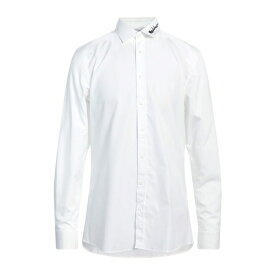 【送料無料】 モスキーノ メンズ シャツ トップス Shirts White