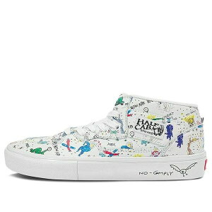 Vans �o���Y �����Y �X�j�[�J�[ �yNo-Comply x Daniel Johnston x Vans Skate Half Cab VN0A5FCDWTM�z �T�C�Y US_10(28.0cm)