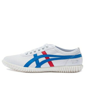 Onitsuka Tiger �I�j�c�J�^�C�K�[ �����Y �X�j�[�J�[ �yOnitsuka Tiger Tsunahiki White Blue Red 1183A084-100�z �T�C�Y US_9.5(27.5cm)