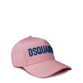 【送料無料】 ディースクエアード メンズ 帽子 アクセサリー Stretch Logo Baseball Cap ROSA M2796