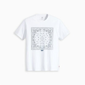 【送料無料】 リーバイス メンズ Tシャツ トップス Bandana T-Shirt Bandana White