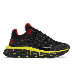 Versace ヴェルサーチ メンズ スニーカー 【Versace Trigreca Black Red Yellow】 サイズ US_12.5(30.5cm) Black/Red/Yellow