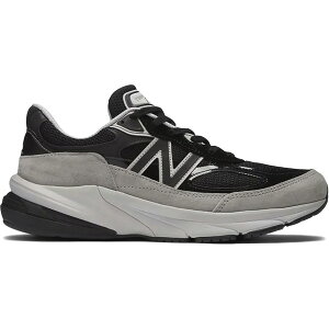 New Balance �j���[�o�����X �����Y �X�j�[�J�[ �yNew Balance 990v6 MiUSA Black Grey�z �T�C�Y US_8.5(26.5cm) Black/Grey