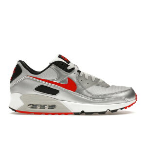 Nike iCL Y Xj[J[ yNike Air Max 90 Icons Silver Bulletz TCY US_12(30.0cm) Photon Dust/Metallic Silver/Black/University Red