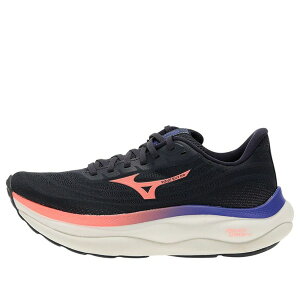 Mizuno �~�Y�m ���f�B�[�X �X�j�[�J�[ �y(WMNS) Mizuno Wave Sky 9 'Odyssey Grey Striking Coral' J1GD250221�z �T�C�Y US_7(24.0cm)