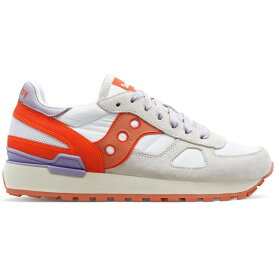 Saucony サッカニー レディース スニーカー 【Saucony Shadow Original】 サイズ US_7W(24cm) White Pink (Women's)