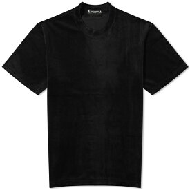 マスターマインド・ジャパン メンズ Tシャツ トップス mastermind JAPAN Velour T-Shirt Black