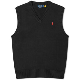 ラルフローレン メンズ パーカー・スウェットシャツ アウター Polo Ralph Lauren Knit Vest Black