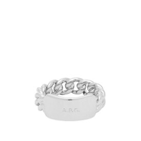 アーペーセー メンズ リング アクセサリー A.P.C. Darwin Ring Silver