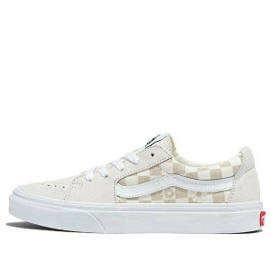 Vans �o���Y ���f�B�[�X �X�j�[�J�[ �y(WMNS) Vans Sk8-Low Floral Check 'White' VN0009QRFS8�z �T�C�Y US_5.5(22.5cm)
