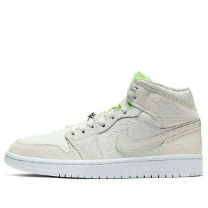 Jordan �W���[�_�� ���f�B�[�X �X�j�[�J�[ �y(WMNS) Air Jordan 1 Mid 'Ghost Green' CV3018-001�z �T�C�Y US_5.5(22.5cm)