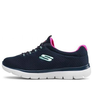 Skechers �X�P�b�`���[�Y ���f�B�[�X �X�j�[�J�[ �y(WMNS) Skechers Summits Louvin 'Navy Pink' 12980-NVHP�z �T�C�Y US_W_10