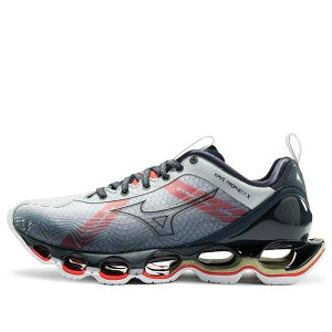 Mizuno �~�Y�m ���f�B�[�X �X�j�[�J�[ �y(WMNS) Mizuno Wave Prophecy X 10 'Grey Red' J1GD210029�z �T�C�Y US_7(24.0cm)