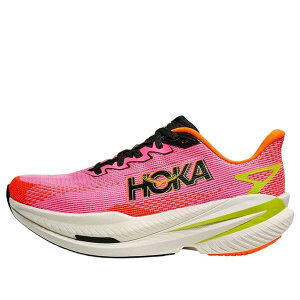 HOKA ONE ONE �z�J�I�l�I�l ���f�B�[�X �X�j�[�J�[ �y(WMNS) HOKA ONE ONE Mach X 3 'Neon Rose Neon Tangerine' 1168721-NNRS�z �T�C�Y US_6(23.0cm)