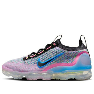 Nike �i�C�L ���f�B�[�X �X�j�[�J�[ �y(WMNS) Nike Air VaporMax 2021 Flyknit Next Nature 'Pink Blast Photo Blue' DX3369-600�z �T�C�Y US_7(24.0cm)