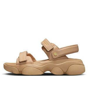 Jordan �W���[�_�� ���f�B�[�X �X�j�[�J�[ �y(WMNS) Air Jordan Deja Sandals 'Legend Medium Brown Metallic Gold' FN5036-200�z �T�C�Y US_5(22.0cm)
