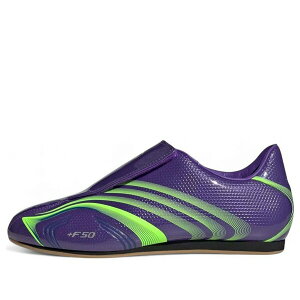 adidas �A�f�B�_�X ���f�B�[�X �X�j�[�J�[ �y(WMNS) adidas Taekwondo F50 'Purple Rush Lucid Lemon' JR6025�z �T�C�Y US_5.5(22.5cm)