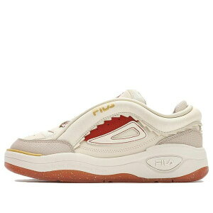FILA �t�B�� ���f�B�[�X �X�j�[�J�[ �y(WMNS) FILA CORE MIX 2 Skate Shoes 'White Beige' F12W412203FAM�z �T�C�Y US_8(25.0cm)
