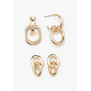 �W�� ���f�B�[�X �s�A�X���C�������O �A�N�Z�T���[ 2 PACK - Earrings - gold-coloured