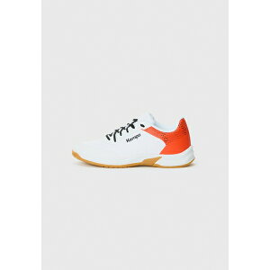�P���p �����Y �t�B�b�g�l�X �X�|�[�c KOURTFLY THREE - Handball shoes - white/red