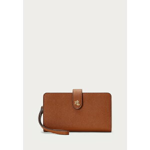 t[ fB[X z ANZT[ CROSSHATCH LEATHER TECH WRISTLET - Wallet - tan