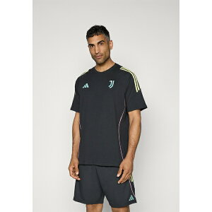 �A�f�B�_�X �����Y T�V���c �g�b�v�X JUVENTUS 25/26 TIRO25 COTTON TEE - Print T-shirt - black