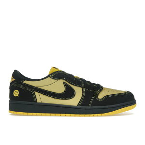 Jordan �W���[�_�� �����Y �X�j�[�J�[ �yJordan 1 Retro Low OG Quai 54 Black Tour Yellow Red�z �T�C�Y US_9.5(27.5cm) Black/Tour Yellow/Chile Red