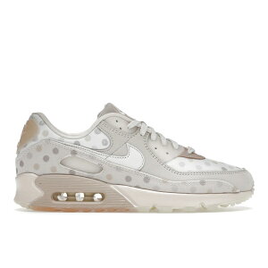 Nike �i�C�L �����Y �X�j�[�J�[ �yNike Air Max 90 Shimmer Polka Dot Sand�z �T�C�Y US_6.5(24.5cm) Shimmer Sand/Sand-Desert Sand-Pale Ivory