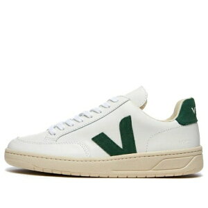 VEJA ���F�W�� �����Y �X�j�[�J�[ �yVeja V-12 Leather 'White Cyprus' XD022336B�z �T�C�Y US_6(24.0cm)